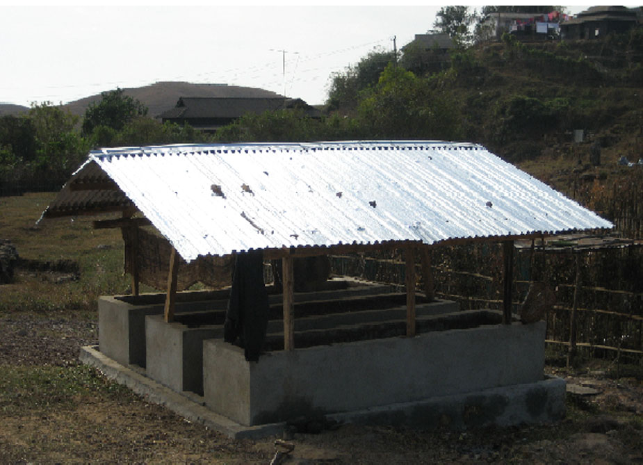 Vermicompost unit at Pamtbuh Demonstration Centre